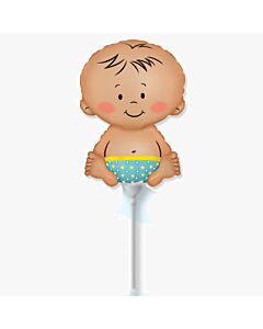 Μπαλόνια μωρό αγόρι 25 εκατοστά minishape