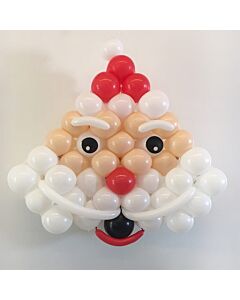 Πλέγμα μαζί με μπαλόνια για κατασκευή Άγιου Βασίλη