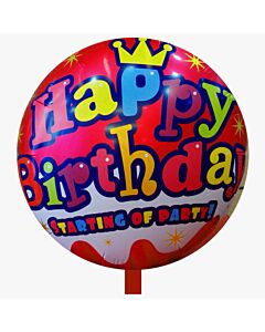 Μπαλόνι 18 ιντσών Happy Birthday κόκκινο BF1 ND
