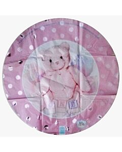 Μπαλόνια 18 inch Πρώτα γενέθλια ροζ