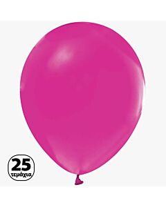 Μπαλόνι 12'' (30cm) Φούξια Ματ (25 Tεμάχια) - Marco Polo Quality Balloons