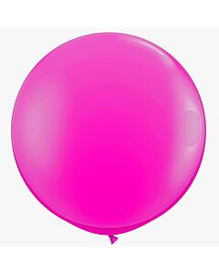 Μπαλόνι φούξια 1 μέτρο ολοστρόγγυλο