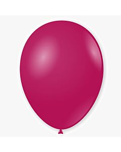 Μπαλόνια 12 ιντσών ματ φούξια 15 τεμάχια