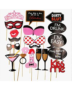 Σετ φωτογραφικού θαλάμου G1 ,photo booth  props 