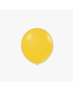 Μπαλόνια 5 ιντσών ματ κίτρινο 30 τεμάχια  