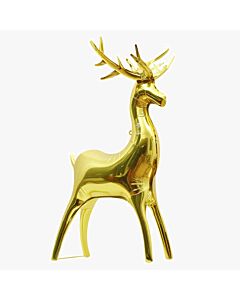 Μπαλόνι Τάρανδος Χρυσός 107 εκατοστά (Φουσκώνει με αέρα) - Συσκευασμένο