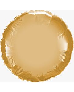 Μπαλόνι foil 18'' στρογγυλό χρυσό, Flexmetal