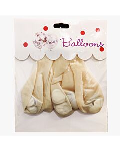 Μπαλόνια 12 ιντσών με κομφετί χρυσό σε συσκευασία 5 τεμαχίων