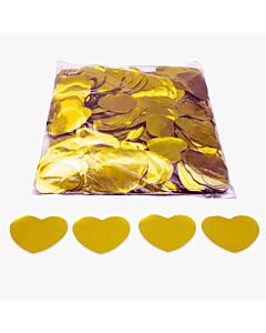 Καρδιά κομφετί χρυσό Gold συσκευασία (1 Κιλό)
