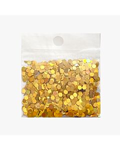 Χρυσό κομφετί για μπαλόνια μικρού μεγέθους 3 gr