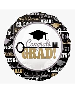 Μπαλόνι 18'' Congrats Grad 