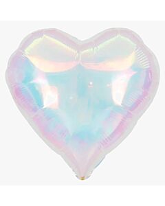 Μπαλόνι 18'' Καρδιά Ιριδίζον (Φουσκώνει μόνο με αέρα)