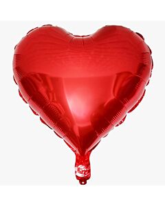 Μπαλόνι καρδιά 18 ιντσών Κόκκινη γυαλιστερή (Συσκευασμένο)