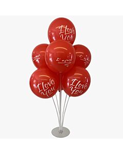 Βάση επιτραπέζια για 7 μπαλόνια, ύψους 72 cm