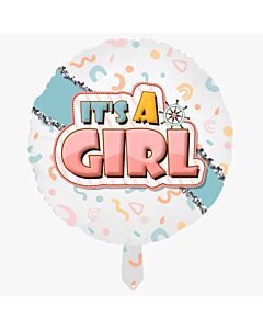 Μπαλόνι It's A Girl Baby Shower New - 45 εκατοστά