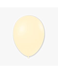 Μπαλόνι Ιβουάρ ματ 10 ιντσών 15 τεμάχια