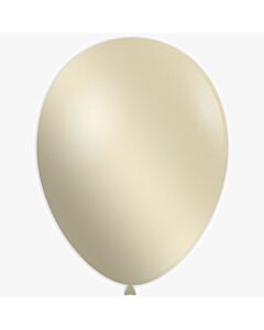 Μπαλόνια 13 ιντσών περλέ ιβουάρ 15 τεμάχια