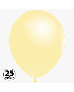 Μπαλόνι 12'' (30cm) Κίτρινο Macaron (25 Tεμάχια) - Marco Polo Quality Balloons