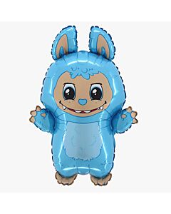 Μπαλόνι Labubu Τερατάκι Γαλάζιο - 66 Εκατοστά