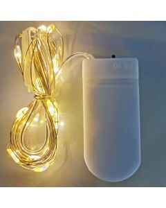 Led Φωτισμός Λευκός Θερμός - 2 Μέτρα με 20 Led