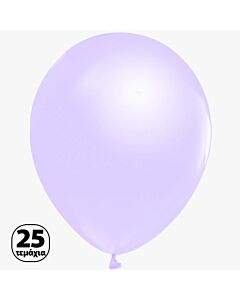 Μπαλόνι 12'' (30cm) Μπλε Λεβάντα Macaron (25 Tεμάχια) - Marco Polo Quality Balloons