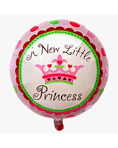 Μπαλόνι 18 ιντσών στρογγυλό New Little Princess