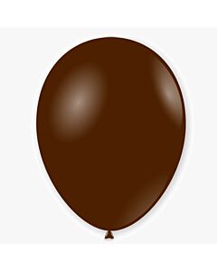 Μπαλόνια latex καφέ 12 ιντσών Rocca Italy balloons 15 τεμάχια