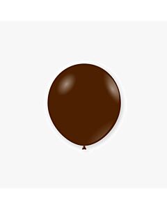 Μπαλόνια 5 ιντσών ματ καφέ 30 τεμάχια
