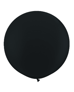  Μπαλόνια latex μαύρο ματ 18 ιντσών, 45cm (1 Τεμάχιο)