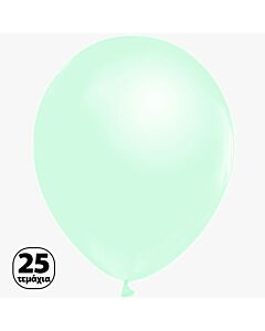 Μπαλόνι 12'' (30cm) Μέντα Macaron (25 Tεμάχια) - Marco Polo Quality Balloons