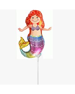 Μπαλόνια γοργόνα kid 25 εκατοστά minishape, Flexmetal