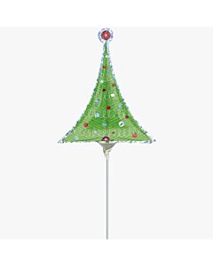 Μπαλόνι foil minishape Anagram δεντράκι χριστουγεννιάτικο 