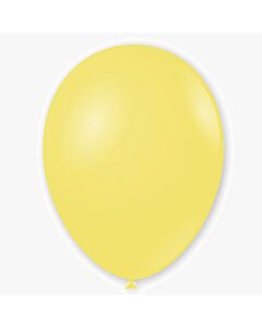 Μπαλόνια latex Macaron κίτρινο 12 ιντσών 15 τεμάχια