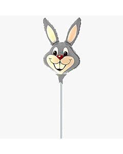 Μπαλόνια λαγός γκρι 25 εκατοστά minishape