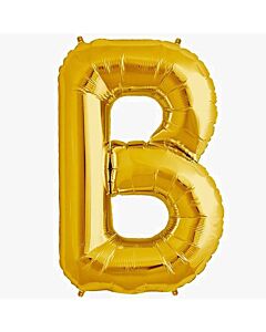Μπαλόνια γράμματα 1 μέτρο χρυσό B