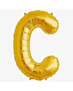 Μπαλόνια γράμματα 1 μέτρο χρυσό C