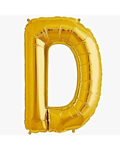 Μπαλόνια γράμματα 1 μέτρο χρυσό D