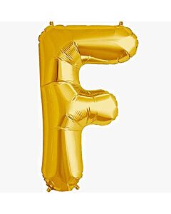 Μπαλόνια γράμματα 1 μέτρο χρυσό F