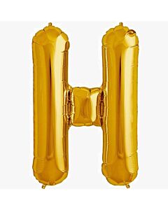 Μπαλόνια γράμματα 1 μέτρο χρυσό H