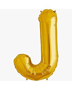 Μπαλόνια γράμματα 1 μέτρο χρυσό J