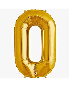 Μπαλόνια γράμματα 1 μέτρο χρυσό O