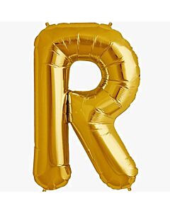 Μπαλόνια γράμματα 1 μέτρο χρυσό R