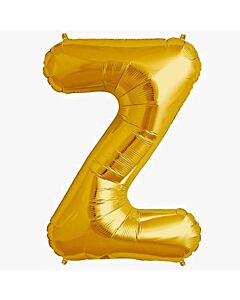 Μπαλόνια γράμματα 1 μέτρο χρυσό Z