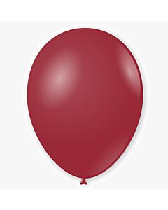 Μπαλόνια latex Μπορντό 12 ιντσών 15 τεμάχια