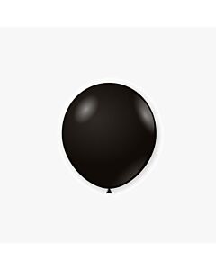 Μπαλόνια 5 ιντσών ματ μαύρο 30 τεμάχια