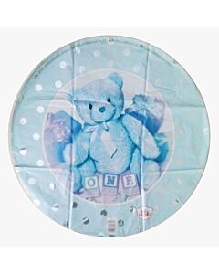 Μπαλόνια 18 inch Πρώτα γενέθλια Γαλάζιο 