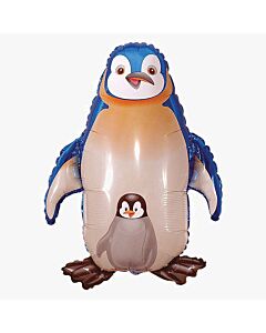 Μπαλόνια πιγκουΐνος Μπλε - 83 εκατοστά, Flexmetal