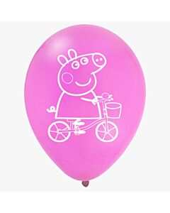 Μπαλόνια 12 ιντσών Ροζ Peppa το γουρουνάκι 15 τεμάχια ΣΥΣΚΕΥΑΣΜΕΝΑ ND