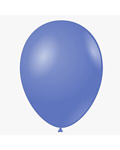 Μπαλόνια 12 ιντσών ματ μπλε λεβάντας 15 τεμάχια