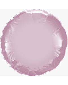 Μπαλόνι foil 18'' στρογγυλό ροζ, Flexmetal